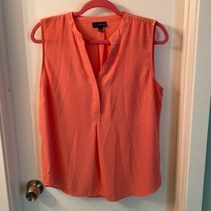 Limited work blouse. Peach color. Size large.